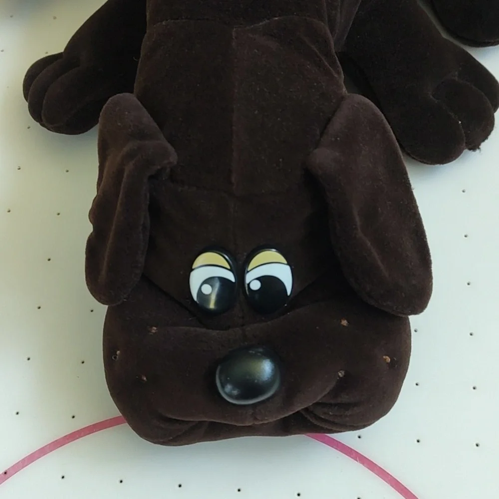 Vintage 1985 Tonka Pound Puppies Chocolate Brown *TEAR* - Picture 2 of 8